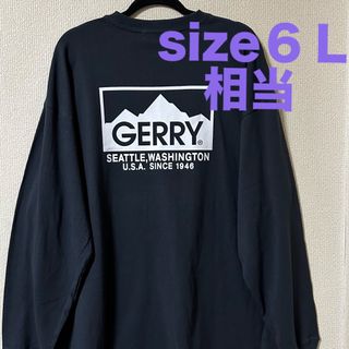 GERRY - 大きいサイズメンズ＊新品タグ付きGERRY ロンＴ