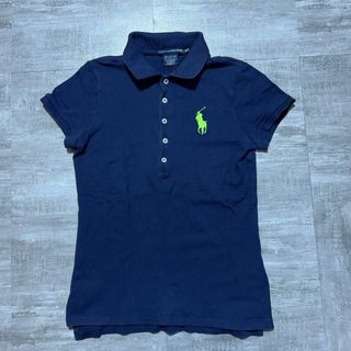 RALPH LAUREN ラルフローレン 半袖ポロシャツ ピンク レディースM(ポロシャツ)