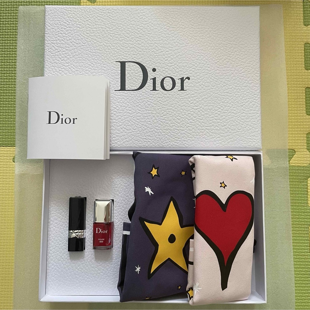 Dior(ディオール)のディオール　バースデーギフト　トラベルバッグ　ギフトセット　ノベルティ コスメ/美容のベースメイク/化粧品(口紅)の商品写真