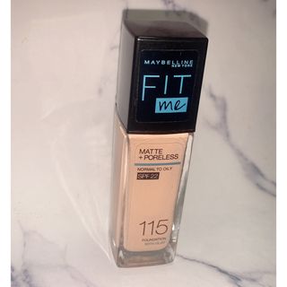 MAYBELLINE - メイベリン フィットミー リキッドファンデーション R115 30ml