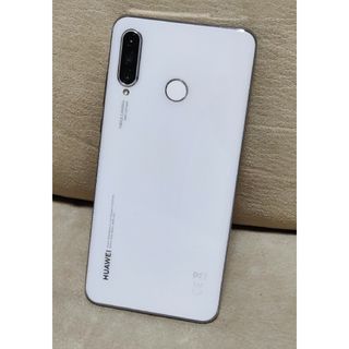 ファーウェイ(HUAWEI)のHUAWEI P30 lite パールホワイト(スマートフォン本体)