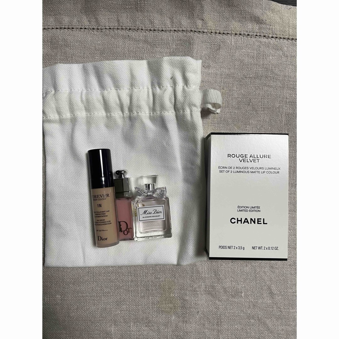 Dior(ディオール)のDIOR フレグランス　CHANEL ルージュ コスメ/美容の香水(香水(女性用))の商品写真