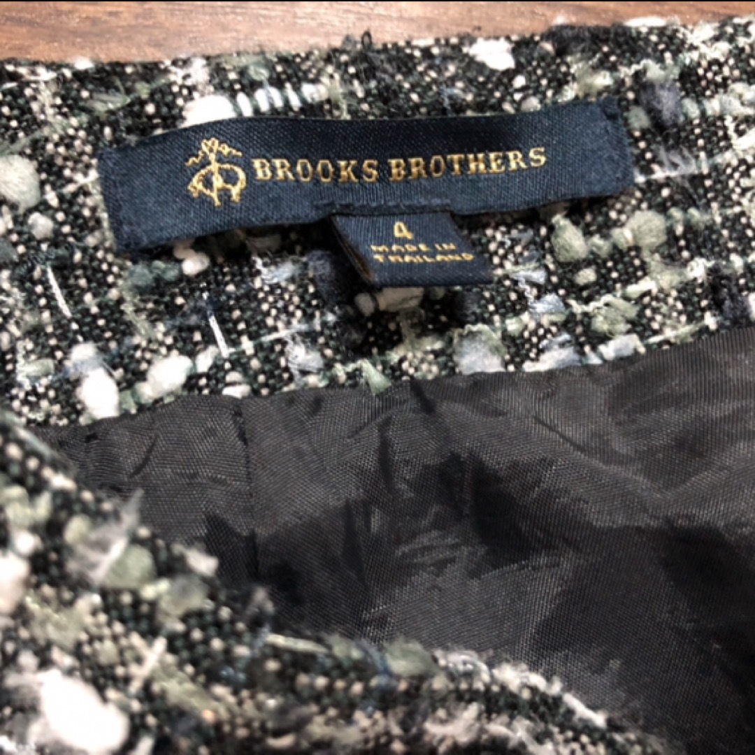 Brooks Brothers(ブルックスブラザース)のブルックスブラザーズ　Brooks Brothers　ツイードスカート レディースのスカート(ひざ丈スカート)の商品写真