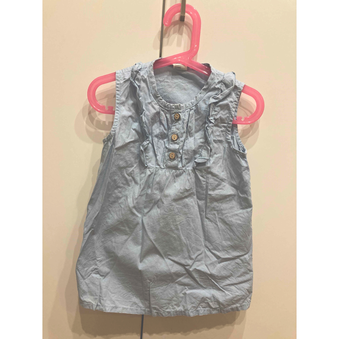 BACK NUMBER(バックナンバー)のトップス　カットソー　女の子　100㎝ キッズ/ベビー/マタニティのキッズ服女の子用(90cm~)(Tシャツ/カットソー)の商品写真