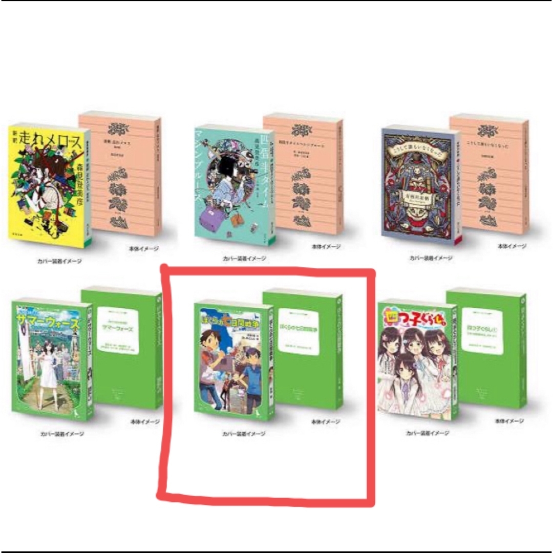 角川書店(カドカワショテン)の角川文庫・角川つばさ文庫シリーズ　豆ガシャ本　ぼくらの七日間戦争　新品未使用 エンタメ/ホビーの本(絵本/児童書)の商品写真