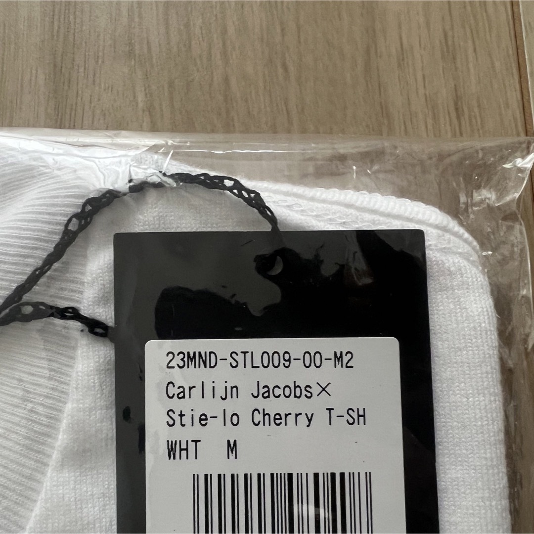 MINEDENIM - Mサイズ minedenim cherry チェリー Tシャツ 白 MINEDENIM - Mサイズ minedenim cherry チェリー Tシャツ 白