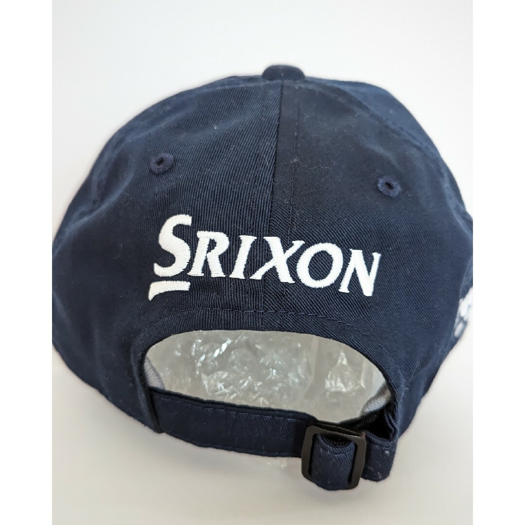 Srixon(スリクソン)の【美品】SRIXON　スリクソン 松山英樹 ゴルフキャップ フリーサイズ サイン メンズの帽子(キャップ)の商品写真