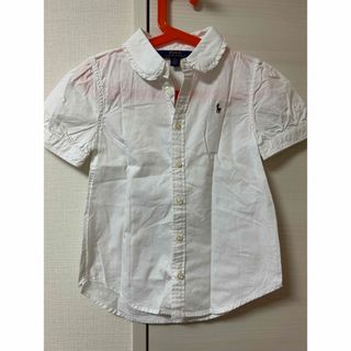 ポロラルフローレン(POLO RALPH LAUREN)の【120】ポロラルフローレン　シャツ　白(Tシャツ/カットソー)