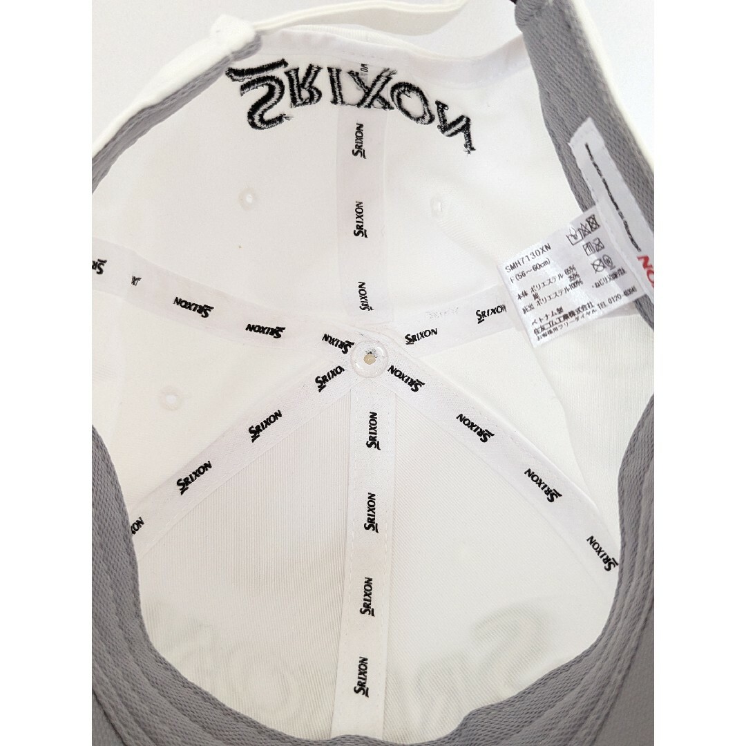 Srixon(スリクソン)の【美品】SRIXON　スリクソン 松山英樹 ゴルフキャップ フリーサイズ サイン メンズの帽子(キャップ)の商品写真