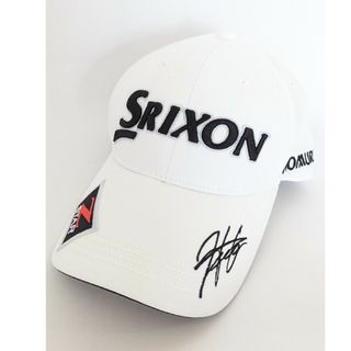 スリクソン(Srixon)の【美品】SRIXON　スリクソン 松山英樹 ゴルフキャップ フリーサイズ サイン(キャップ)