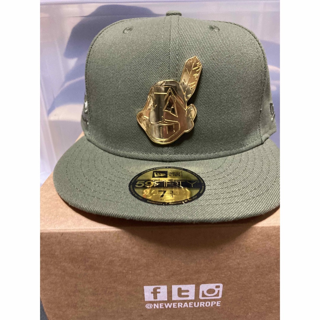 NEW ERA(ニューエラー)のニューエラ59fifty インディアンス　ワフー酋長　キャップ メンズの帽子(キャップ)の商品写真