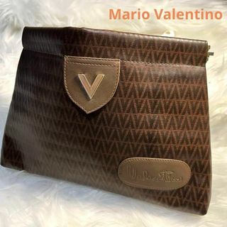 マリオバレンチノ(MARIO VALENTINO)のMario Valentino マリオバレンチノ PVC レザークラッチバッグ(セカンドバッグ/クラッチバッグ)