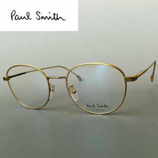 Paul Smith - メガネ ポールスミス オーバル メンズ レディース ゴールド メタル 金