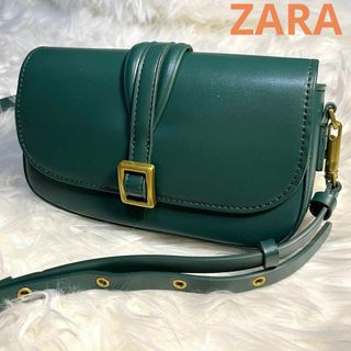 ザラ(ZARA)の【未使用級】ZARA ザラ  バックル ディテールクロスボディバッグ 2way(ショルダーバッグ)