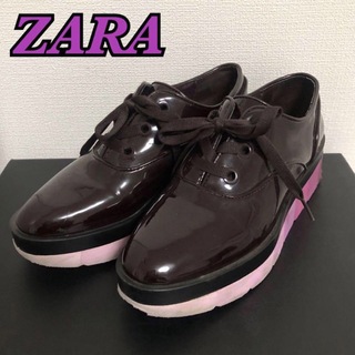 ザラ(ZARA)のZARA オックスフォードシューズ(ローファー/革靴)