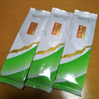 お茶の葉2023年令和５年の新茶静岡県富士市製造者抹茶入り玄米茶100g×3袋(茶)