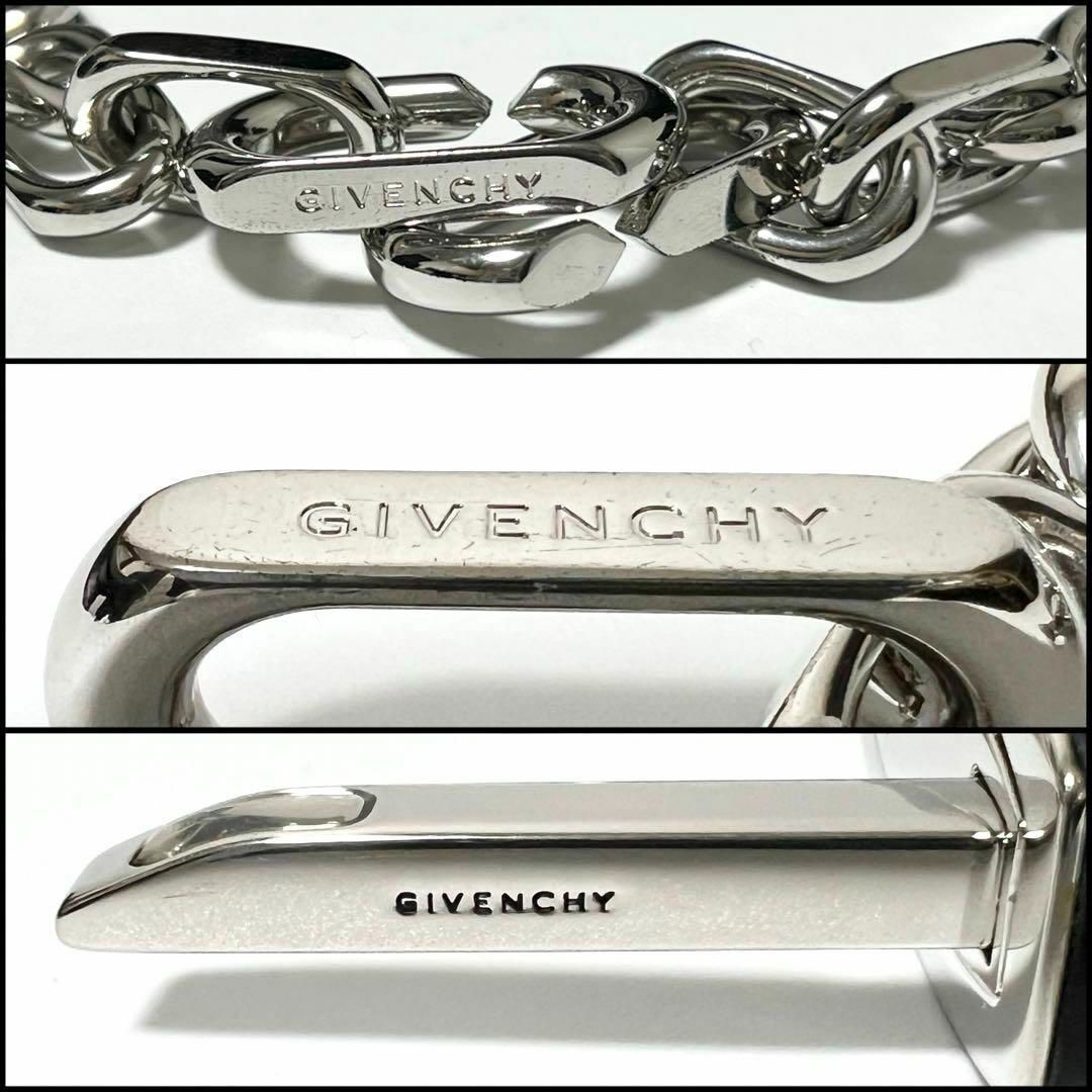 GIVENCHY(ジバンシィ)の【高級・希少】ジバンシィ　メンズ　パドロック　ネックレス　ペンダント　４G メンズのアクセサリー(ネックレス)の商品写真