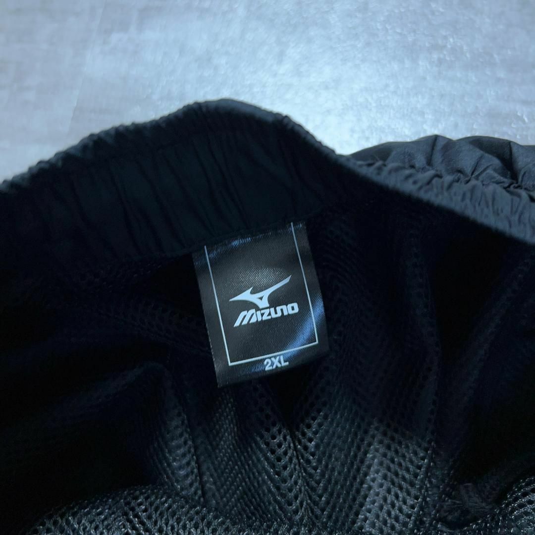 MIZUNO(ミズノ)の美品 MIZUNO ミズノ N-XT ナイロンパンツ 大きいサイズ 黒 2XL メンズのパンツ(その他)の商品写真