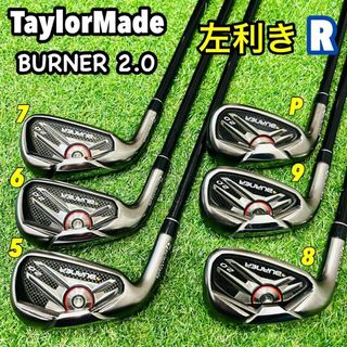 テーラーメイド(TaylorMade)の左利き　テーラーメイドメイド　バーナー2.0 アイアン　レフティ カーボン R(クラブ)