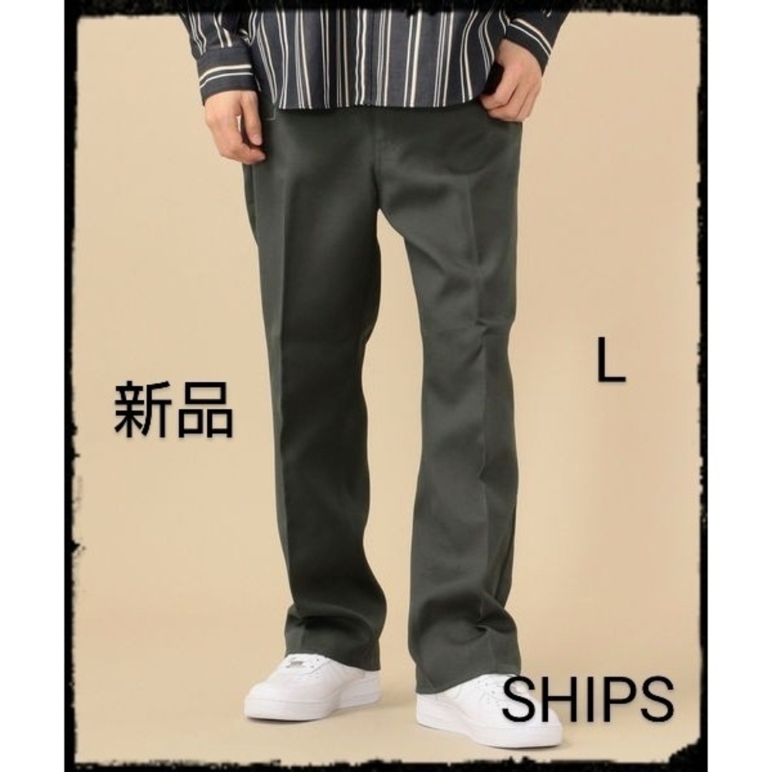 SHIPS(シップス)のSHIPS【新品】SC: TC スタプレツイル フレア パンツ メンズのパンツ(スラックス)の商品写真