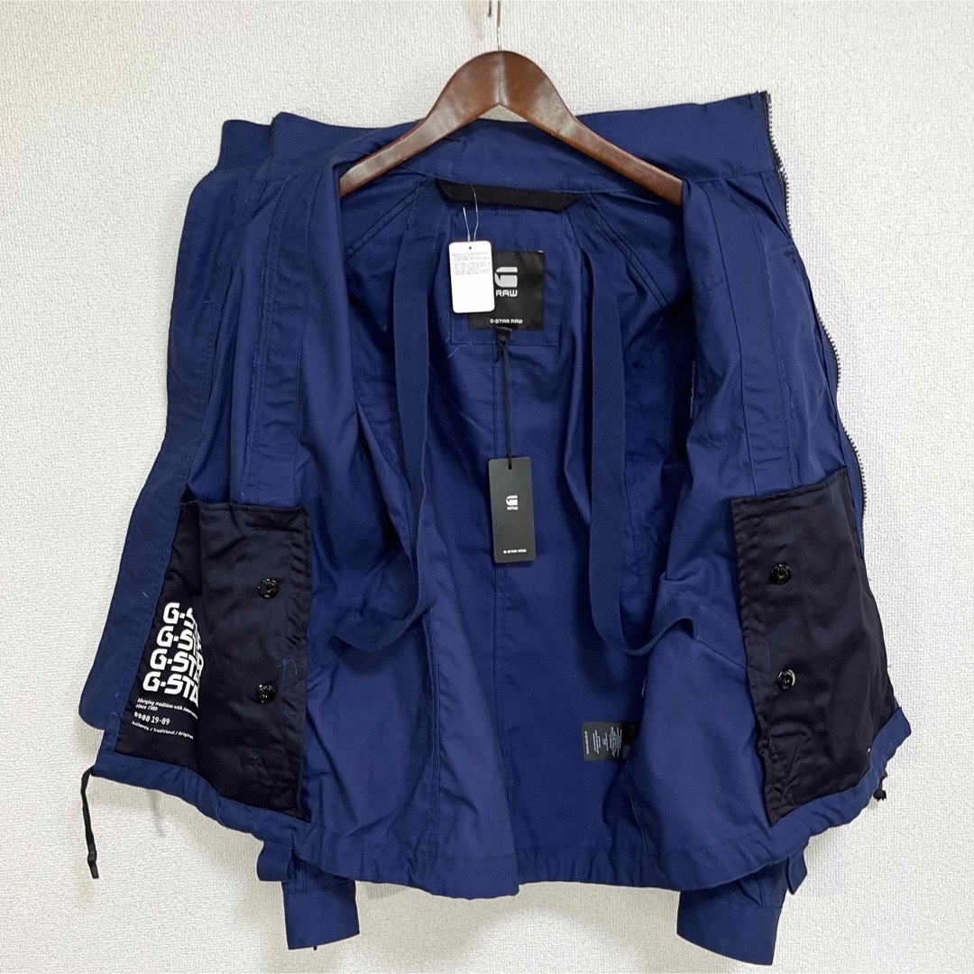 G-STAR RAW(ジースター)の新品タグ付 G-STAR RAW ジースターロウ ミリタリージャケット メンズM メンズのジャケット/アウター(ミリタリージャケット)の商品写真