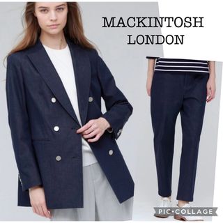 マッキントッシュ(MACKINTOSH)のMACKINTOSH LONDON ストレッチデニムセットアップ　デニムスーツ(テーラードジャケット)