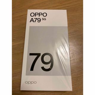 新品未使用品 SIMフリー OPPO A79 5G グローグリーン A303OP(スマートフォン本体)