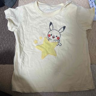 《24》ポケモンTシャツ　黄(Ｔシャツ)