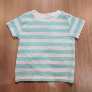 ムジルシリョウヒン(MUJI (無印良品))の【kao様専用】ボーダー半袖Ｔシャツ＆トップス(Ｔシャツ)