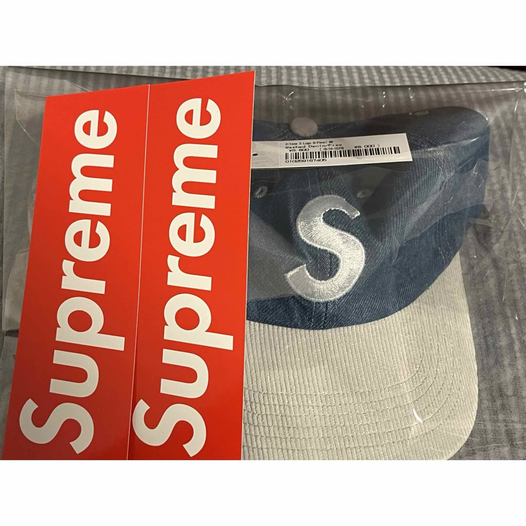 Supreme(シュプリーム)のSupreme 24SS 2-Tone S Logo 6-Panel denim メンズの帽子(キャップ)の商品写真