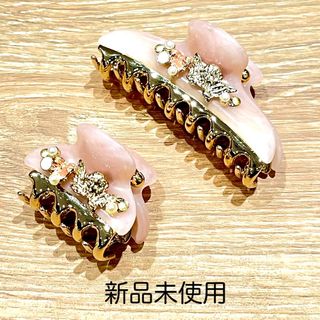 アッカ(acca)のacca(アッカ)ヘアクリップ Sサイズ・Mサイズ 2個セット 新品(バレッタ/ヘアクリップ)