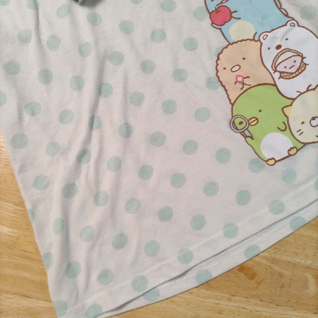 140　すみっコぐらし　長袖　パジャマ キッズ/ベビー/マタニティのキッズ服女の子用(90cm~)(パジャマ)の商品写真