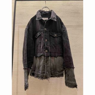 ヴァンキッシュ(VANQUISH)のvanquish japanese label denim jacket y2k(Gジャン/デニムジャケット)