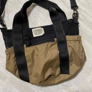 フレドリックパッカーズ(FREDRIK PACKERS)の【FREDRIK PACKERS】2wayショルダートートバッグ メッシュ(ショルダーバッグ)