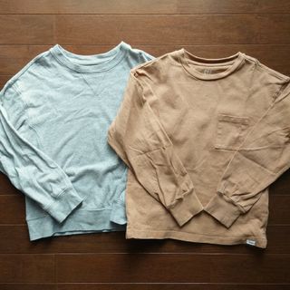 ギャップ(GAP)のギャップ　キッズ　ロンT　カットソー　無地(Tシャツ/カットソー)