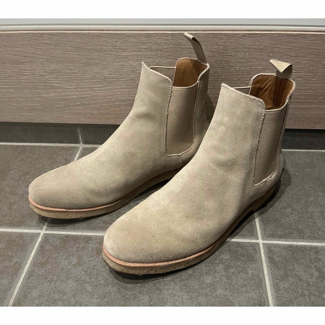 FEAR OF GOD(フィアオブゴッド)のmnml CREPE CHELSEA BOOT TAM スエード　27.5cm メンズの靴/シューズ(ブーツ)の商品写真