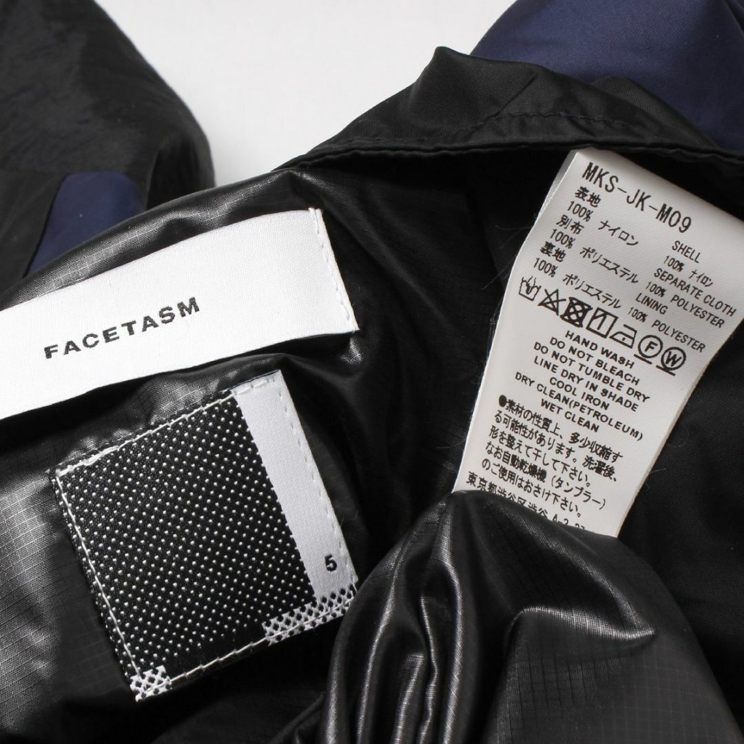 FACETASM(ファセッタズム)の新品 FACETASM NYLON PATCHWORK JACKET 5 メンズのジャケット/アウター(ナイロンジャケット)の商品写真