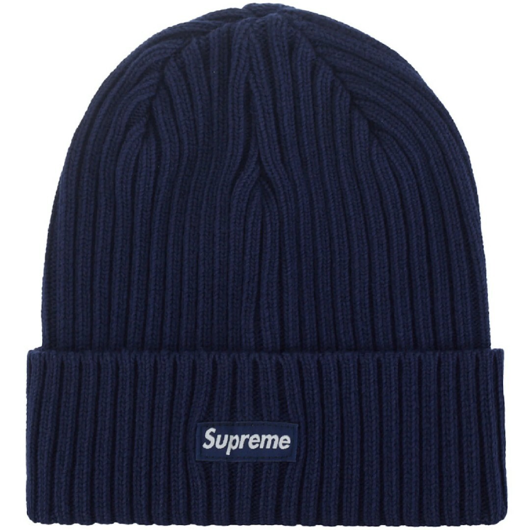 Supreme(シュプリーム)のSupreme Overdyed Beanie Navy　紺 メンズの帽子(ニット帽/ビーニー)の商品写真