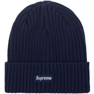 シュプリーム(Supreme)のSupreme Overdyed Beanie Navy　紺(ニット帽/ビーニー)