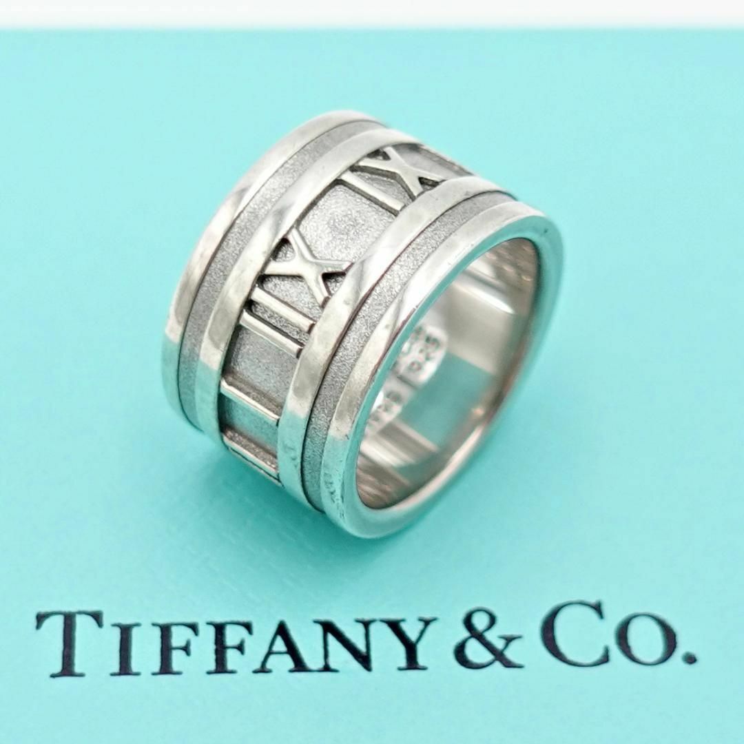 Tiffany & Co.(ティファニー)の8号 TIFFANY ティファニー アトラス ワイド リング シルバー 1837 レディースのアクセサリー(リング(指輪))の商品写真
