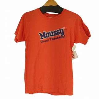 moussy - moussy(マウジー) AD TSJ フロントロゴプリントTシャツ レディース