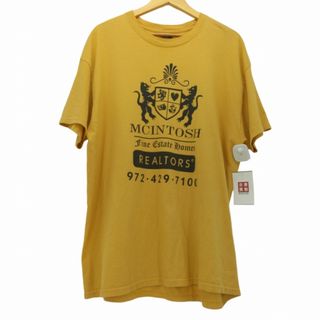 ヘインズ(Hanes)のHanes(ヘインズ) 00S 企業ロゴ 前面プリント クルーネックTシャツ(Tシャツ/カットソー(半袖/袖なし))