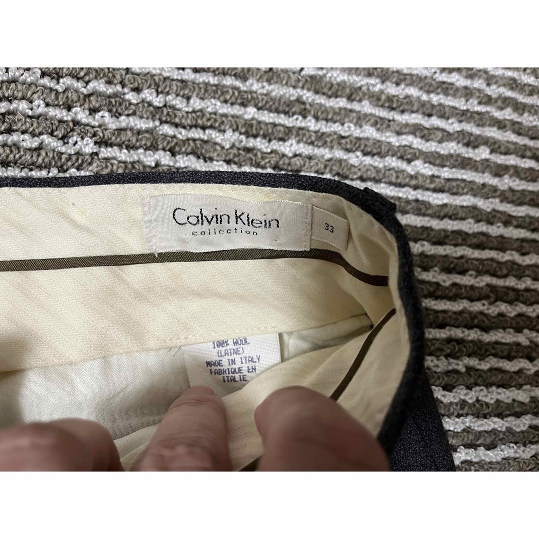 Calvin Klein(カルバンクライン)のCalvin Klein スラックス　グレー メンズのパンツ(スラックス)の商品写真