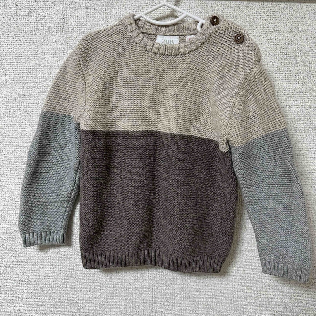 ZARA KIDS(ザラキッズ)のZARA ニット 12～18m 86cm キッズ/ベビー/マタニティのベビー服(~85cm)(ニット/セーター)の商品写真