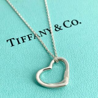 ティファニー(Tiffany & Co.)のティファニー オープンハート エルサペレッティ ネックレス スターリング cs2(ネックレス)