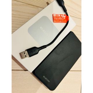 エレコム(ELECOM)のエレコム　モバイルバッテリー　ブラック(バッテリー/充電器)