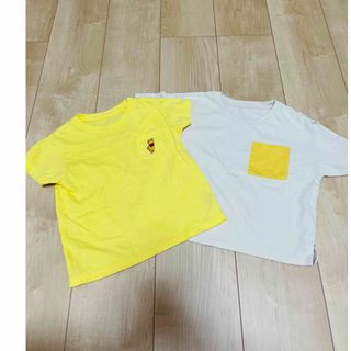 ユニクロ(UNIQLO)の９０　半袖　Tシャツ　ユニクロ　まとめ　保育園着(Tシャツ/カットソー)