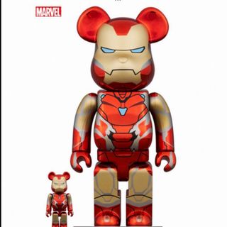 MEDICOM TOY - BE@RBRICK IRON MAN MARK85 CHROME 