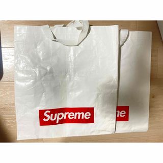 シュプリーム(Supreme)の2枚セット【商品名】 Supreme ショッパー 中 ショップ袋 シュプリーム (エコバッグ)