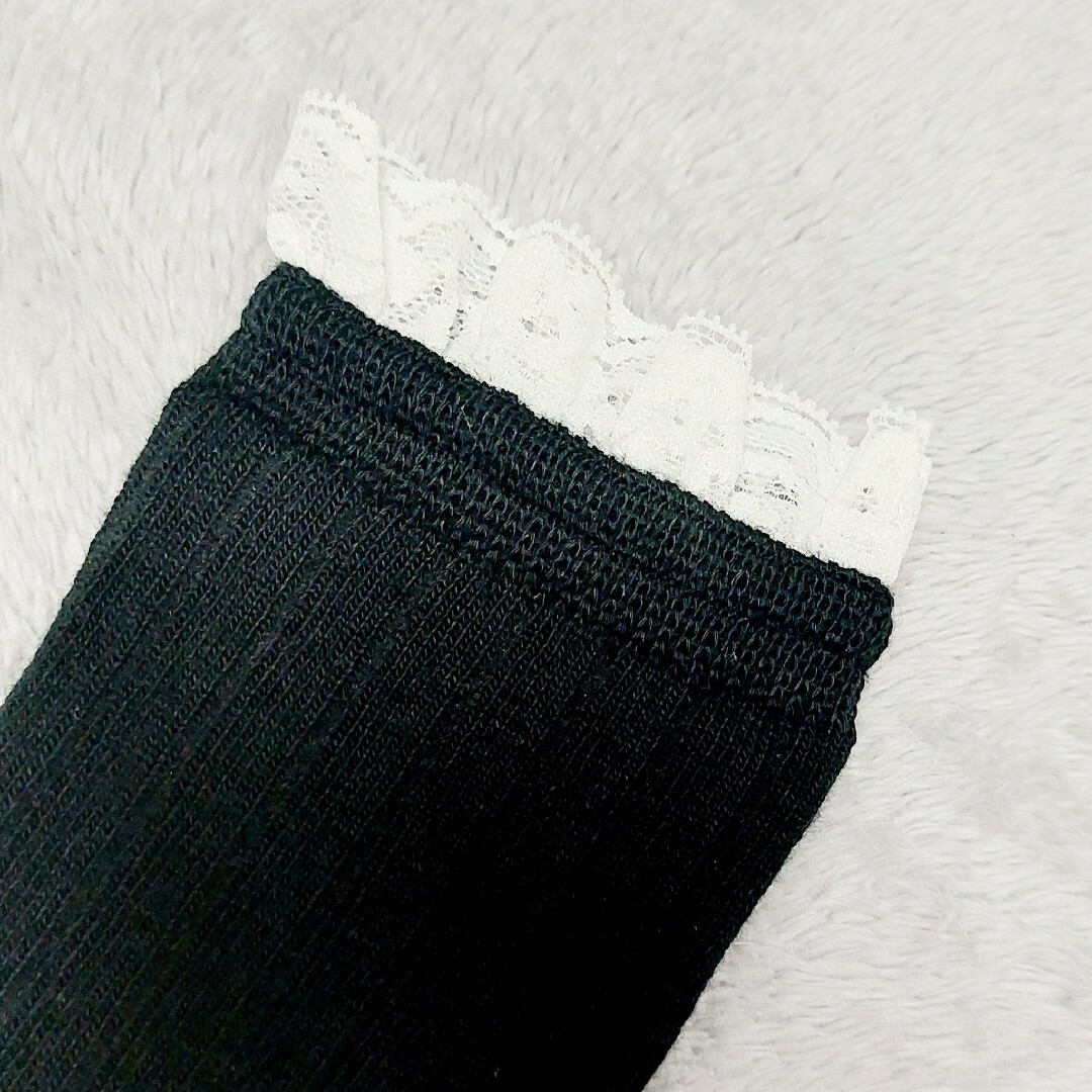 ガールズフリル🧦ソックス　１足 レディースのレッグウェア(ソックス)の商品写真